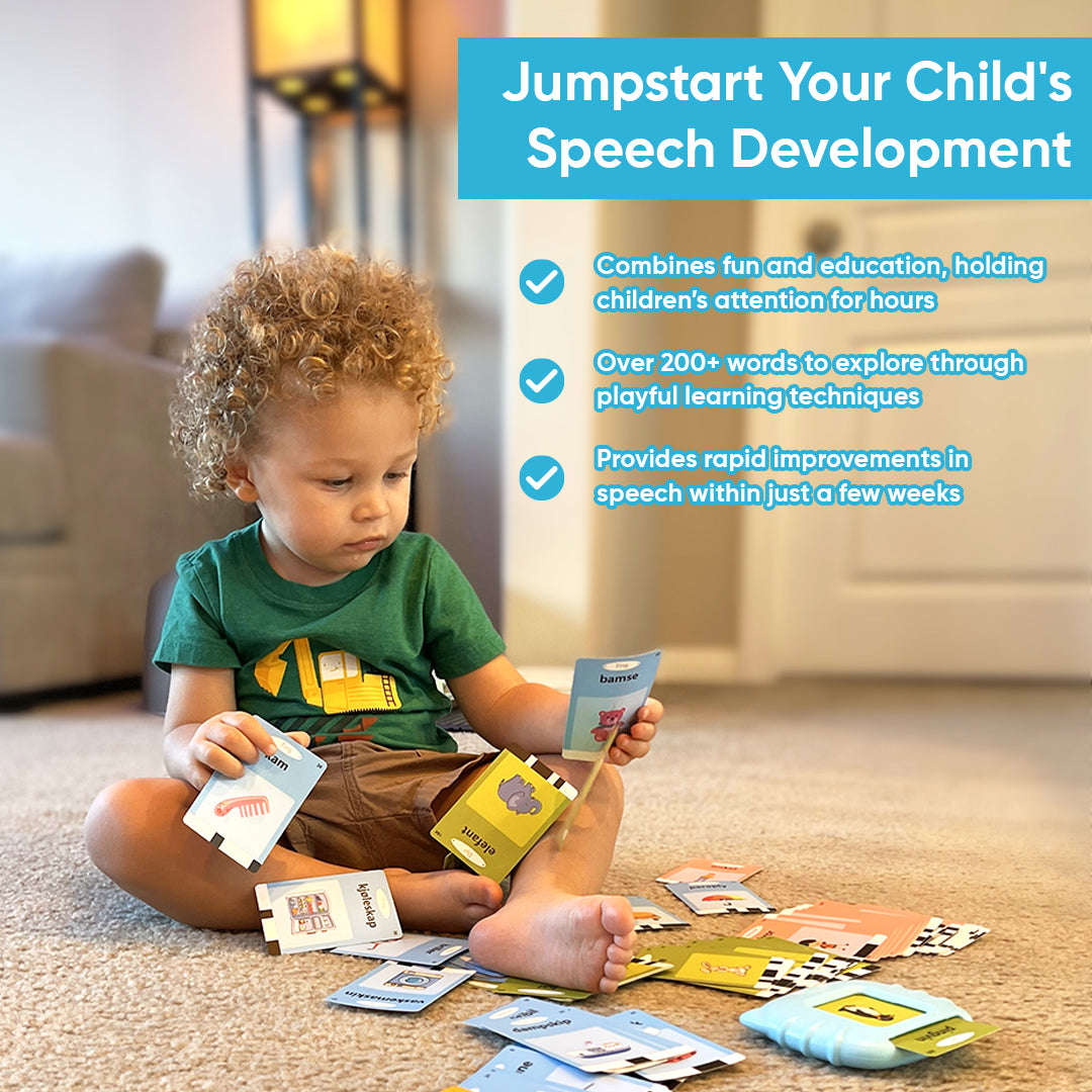 Kiddospace Talking Flashcards (Includes 144 Cards)