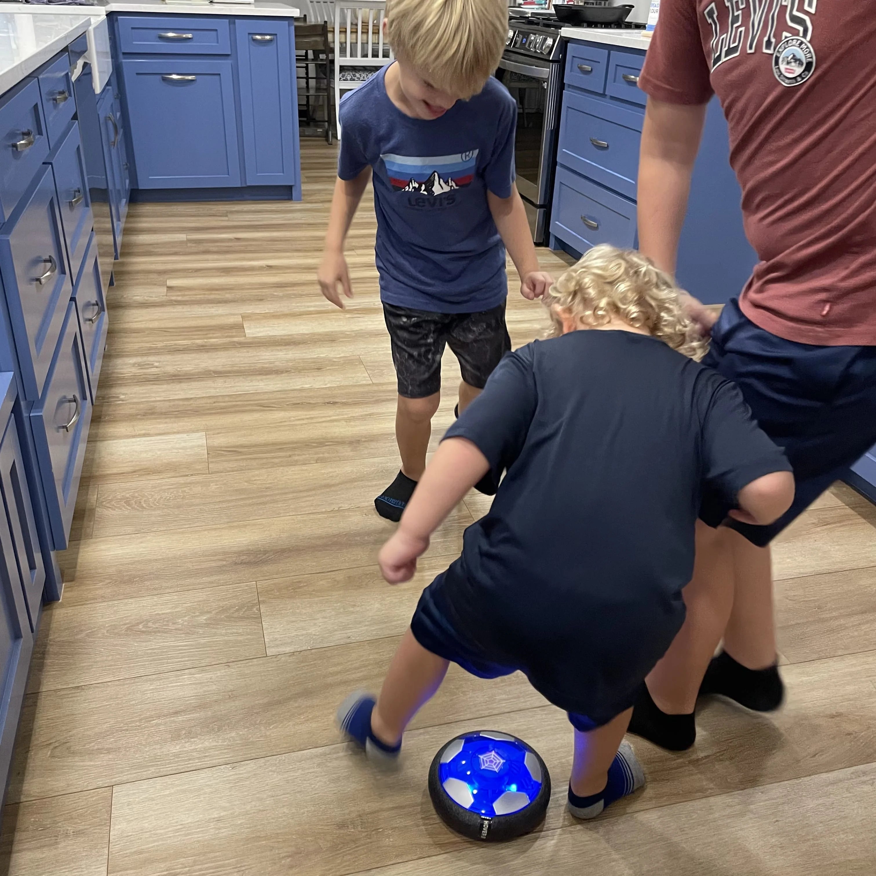 KiddoSpace™ - LED Hover Soccer Ball for Kids