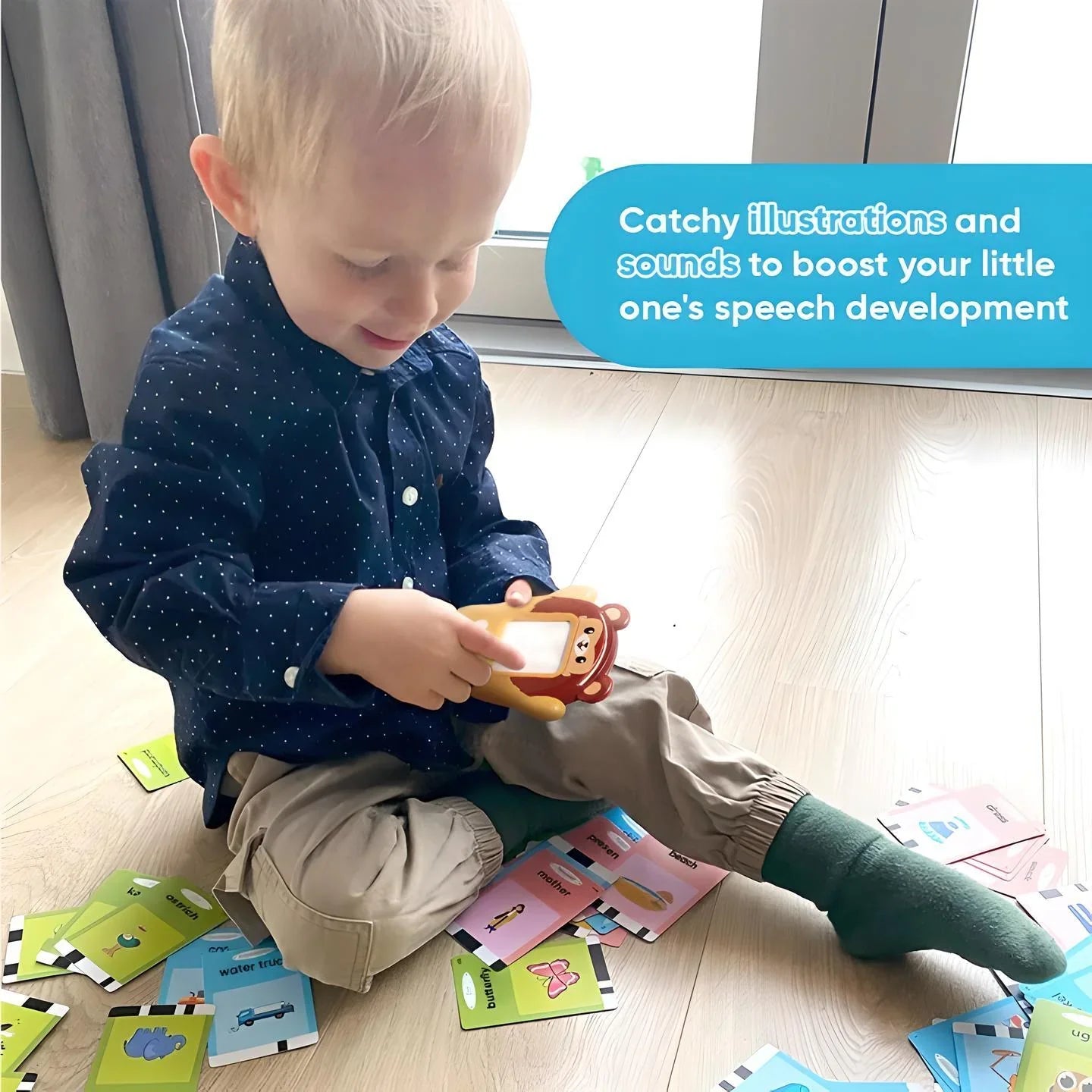 Kiddospace Talking Flashcards