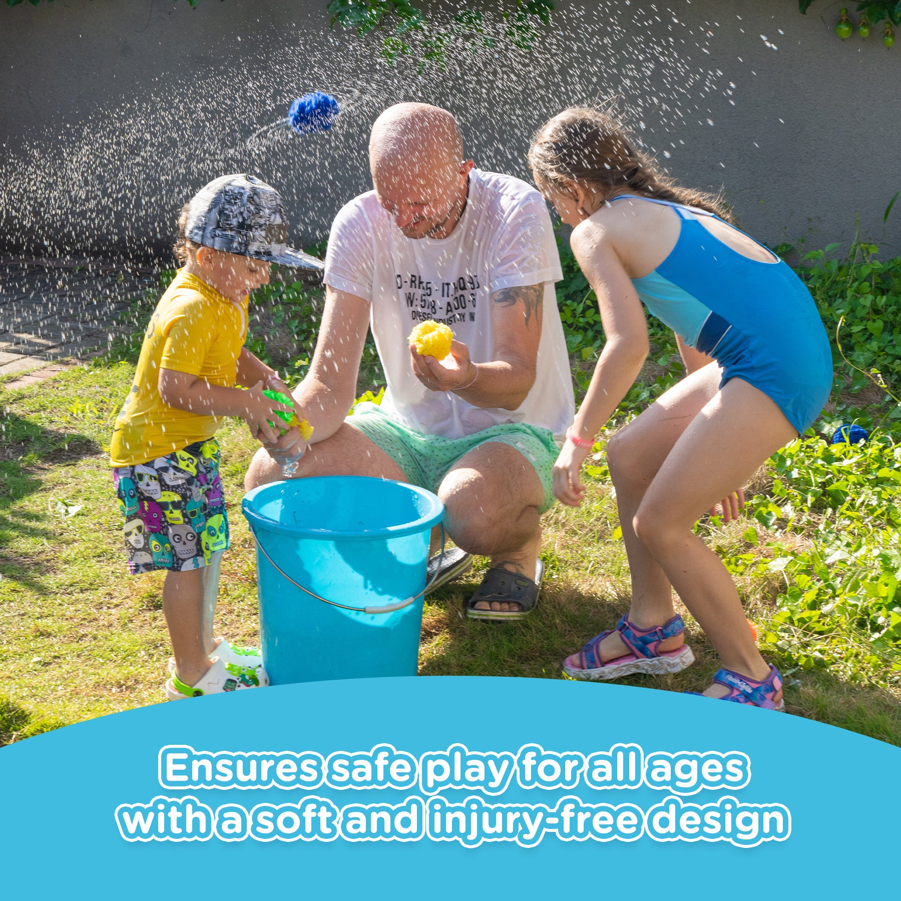 KiddoSpace Reusable Water Sponge Balls (Buy 10 Get 30 Free)