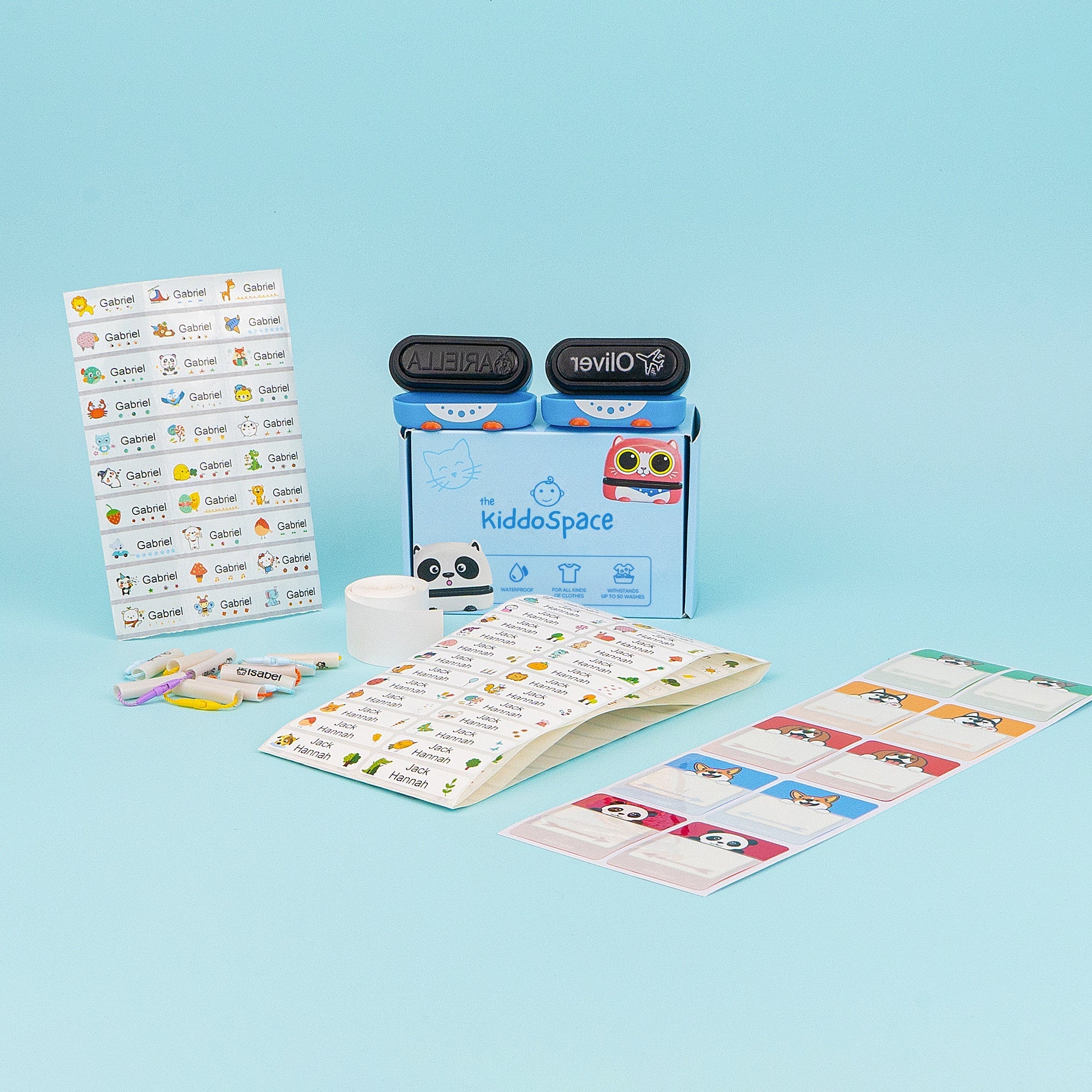 KiddoStamp™ - The Ultimate Labelling Kit