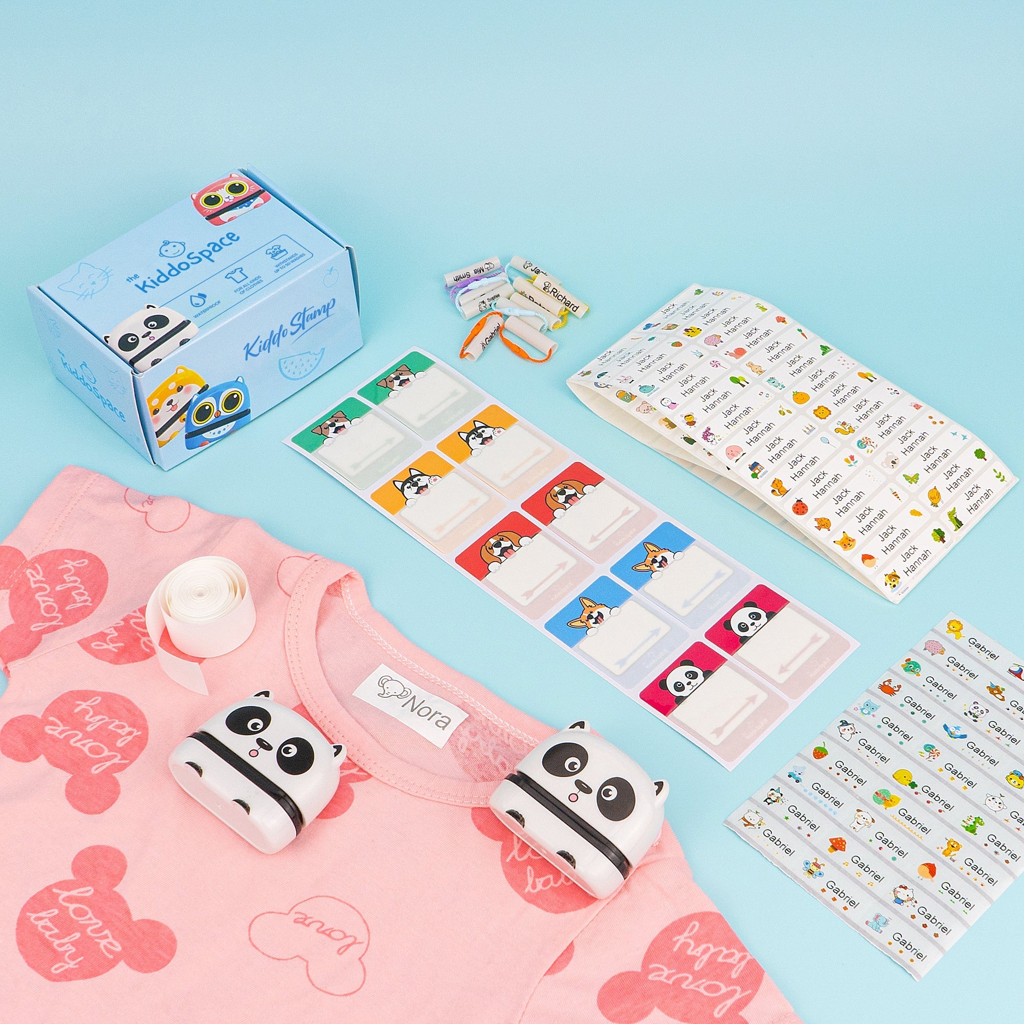 KiddoStamp™ - The Ultimate Labelling Kit